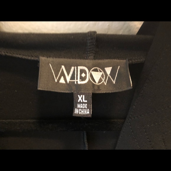 SOLD WIDOW dark divinity draped hoodie - Picture 5 of 8
